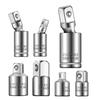 7pcs Socket Adapter Set Universal Joint Ratchet Accessories Corrosion Resistant for 1/2 3/8 1/4 Drive Sockets & Spanners