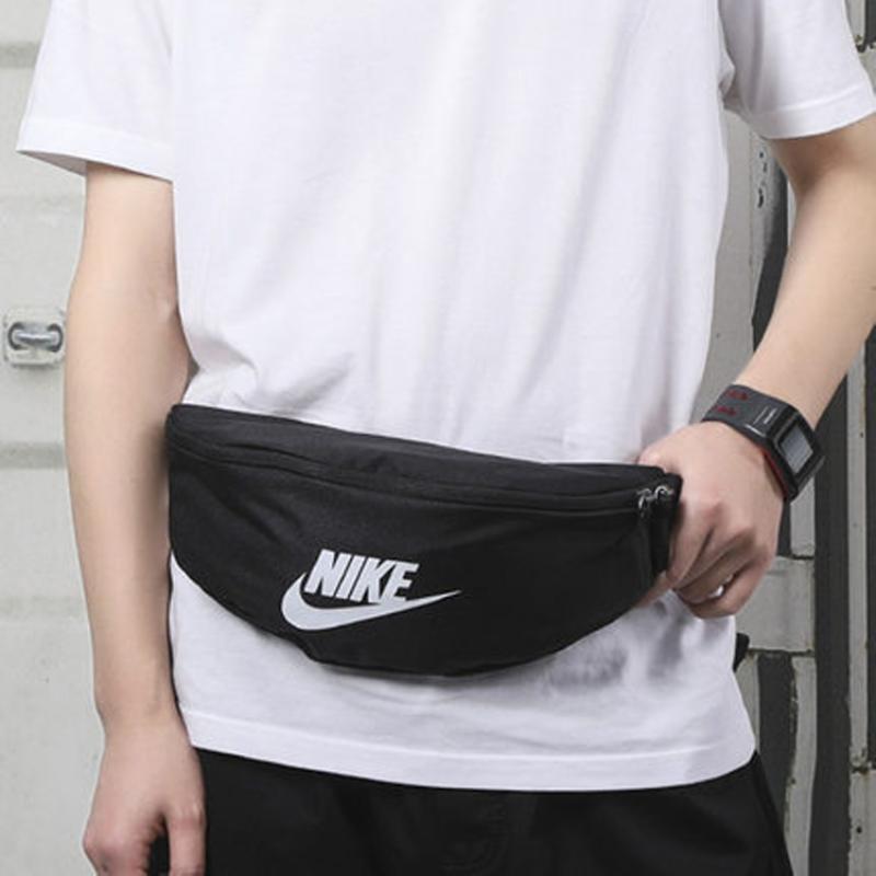 Nike Heritage 3L Waist Bag Black/Black/White Casual DB0490-010