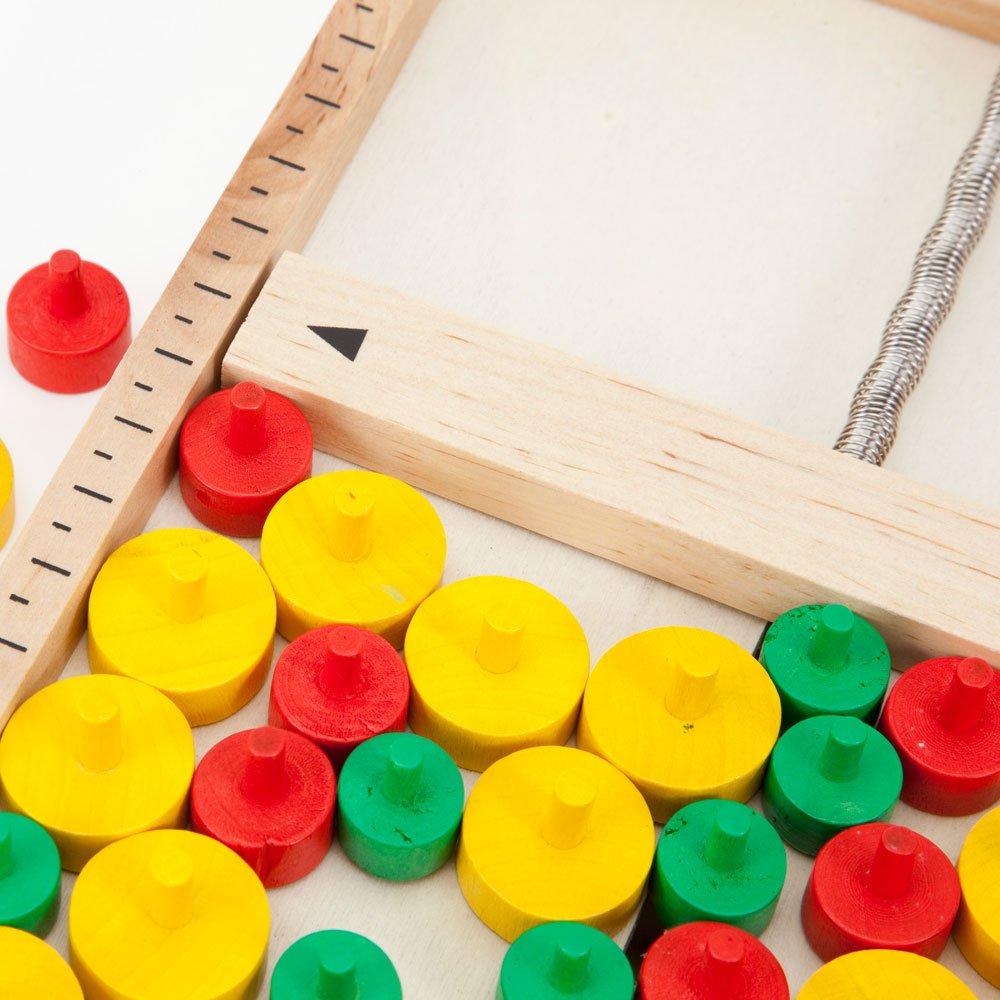 Bits and Pieces Mikado Rules Wooden Board Game Classic Wooden Mine Board Game Family Game Board Inches X 7 Inches - - - Dimensions 11-1/2