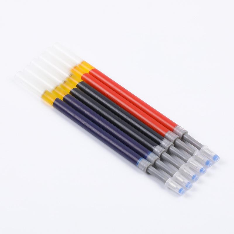 

1008 Click Gel Pen: Tri-Color Anti-Slip Bullet Tip for Study & Office 0.5mm