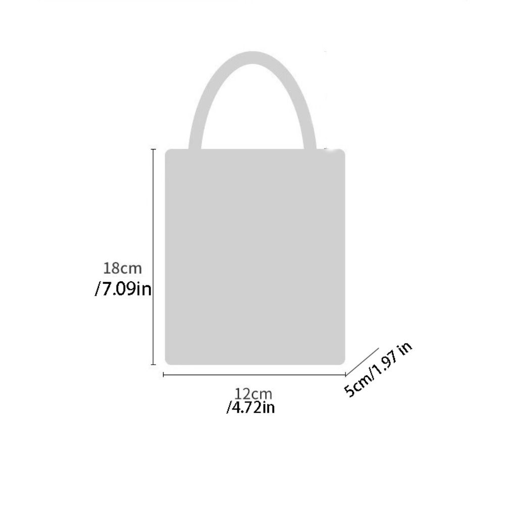 Sweet Love Knitted Mobile Phone Bag Mini Fashion Knitted Crossbody Bag Cute Korean Knit Handbag Phone Pouch