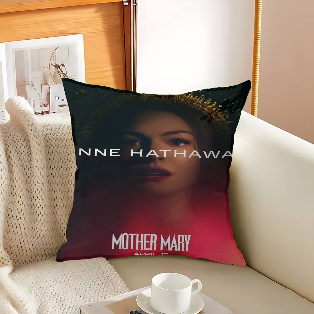 Movie Mother Mary Cushion Cover Car Throw Pillow Case For Sofa Car Christmas Gift 40X40Cm 45X45Cm