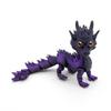 Long Haired Dragon Model Toy Home Office Dragon Action Figure 3D Printed Dragon  Garden Decoration