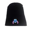 Stitch Knitted Embroidered Hat Anime Peripheral Autumn And Winter Outdoor Warm Hair Hat Elastic Cold Hat Adults And Kids Gifts