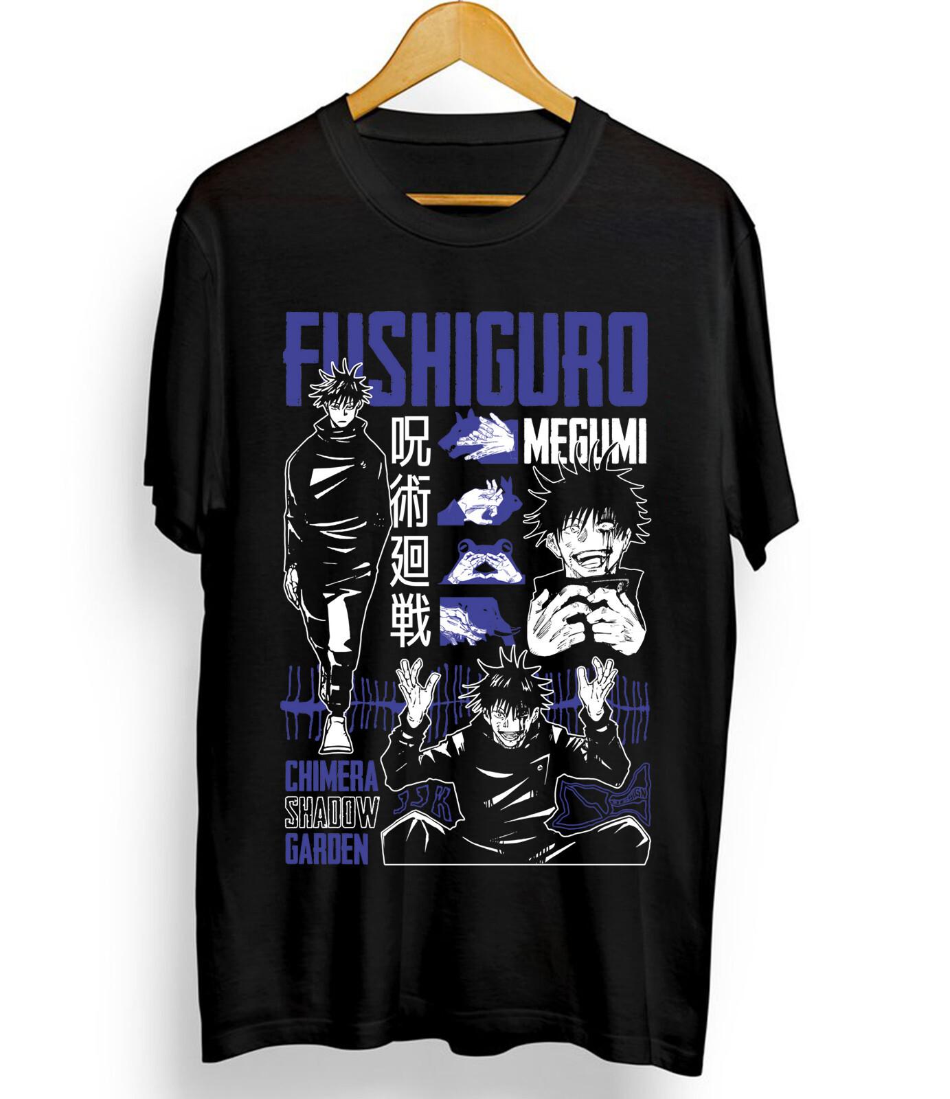 New T-shirt,2022 The Power of Megumi Fushiguro from Jujutsu Kaisen T-Shirt Unisex T-Shirt L