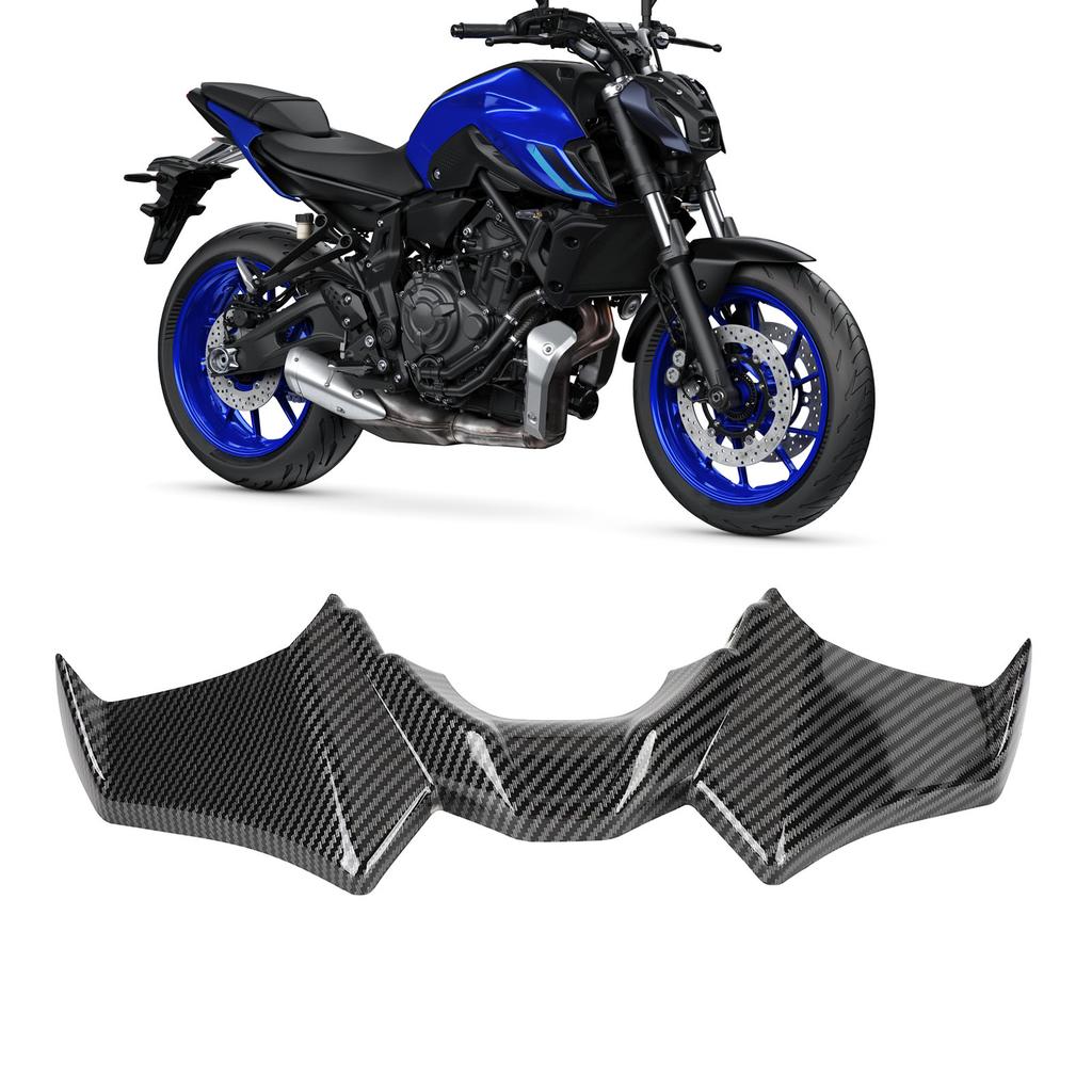 Motorcycle Front Mudguard Beak Cowl Extender Wheel Mudguard Extension Cover oiler for MT‑07 2021 to 2023