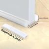 Bendable Door Draft Stopper & Bottom Seal Strip - Commercial-Grade Sponge Under Door Weather Stripping for Dustproof & Insect-Proof Home Protection
