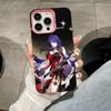 HSR Acheron Pink Translucent Mobile Phone Case for iPhone 17 16 15 14 13 12 11 X XR XS Air Pro Max Plus Colorful Cover