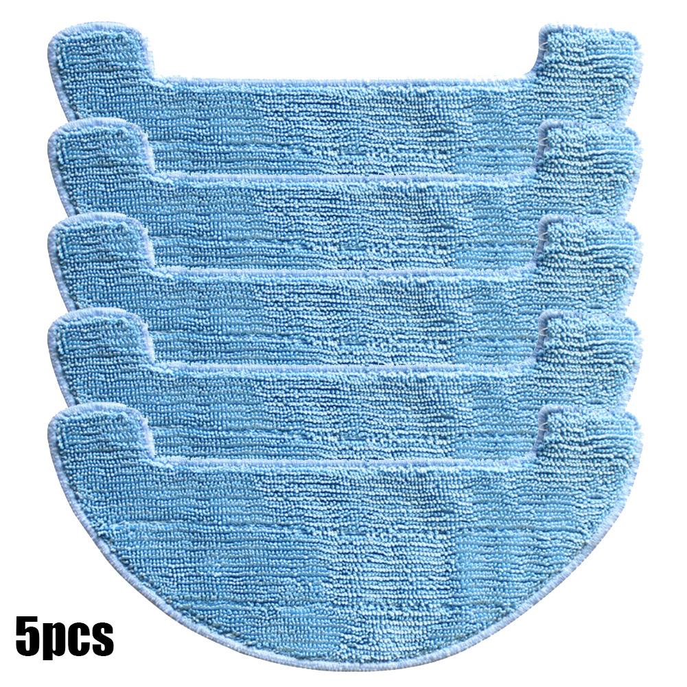 Wet-Dry Mop Cloths Pad For Coredy R550 R750 R580 Robot Vacuum Cleaner Sweeping Parts Household Sweeper Cleaning Tool Replacement