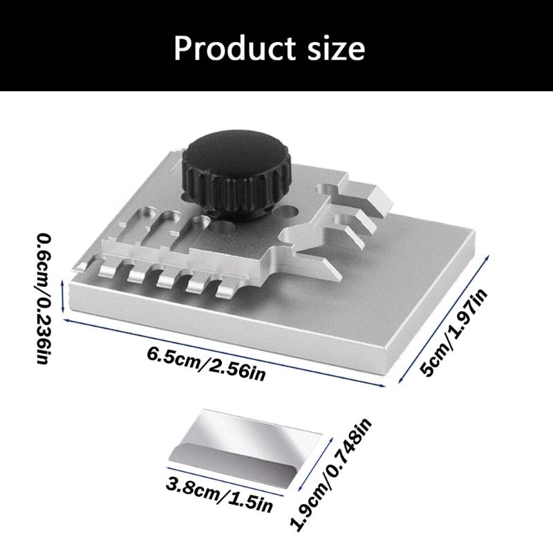 Ätzbiegewerkzeug für einfachen Transport zu Modellausstellungen zur präzisen Formung von Ätzdetails an jedem Ort