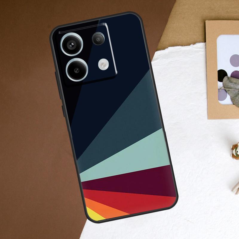 Retro Streifen Ästhetik Vintage Handyhülle Für Redmi Note 12 13 Pro Plus 9 10 11 Pro 9S 10S 11S 12S Redmi 10C 12C 13C Hülle