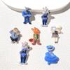 Cartoon Zootopia Resin Accessories Diy Keychain Fridge Magnet Cream Glue Phone Case Decoration Custom Handmade Craft Supplies