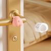 3Pcs Cute Silicone Door Stopper Anti-Shock Punch-free Doorknob Bumper Pad Cartoon Silent Wall Protector for Bedroom