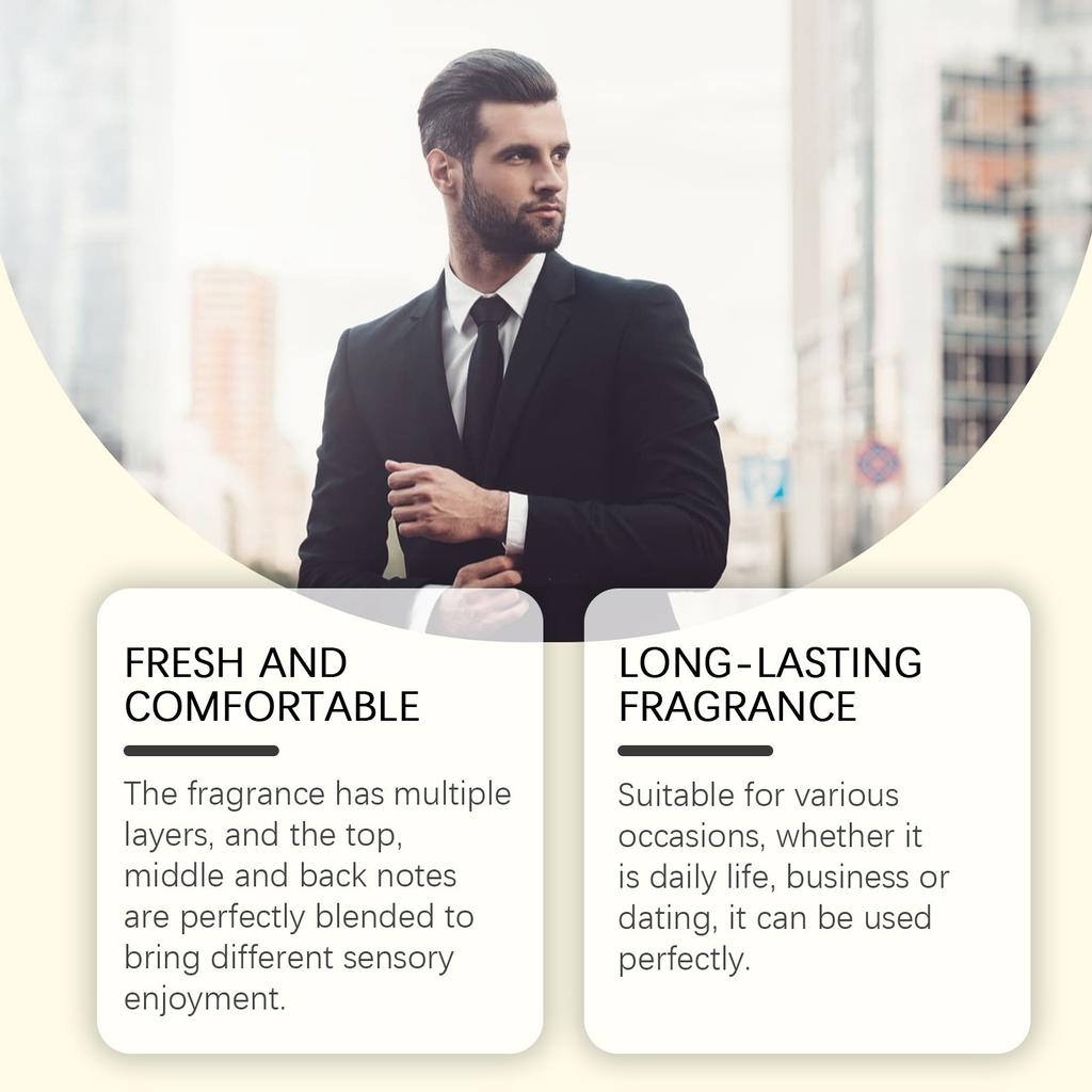 Radiant Pride Perfume Natural And Fresh, Low-key And Light F-ragrance, Long-lasting F-ragrance For Men 30ml