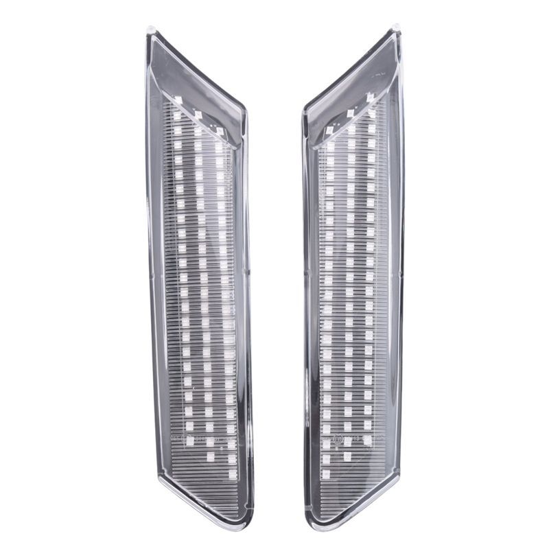 Car Dynamic LED Amber Side Marker Light Turn Signal Lamps 997631033, 997631034 Clear Lens For 911 997 987 05-12 Parts