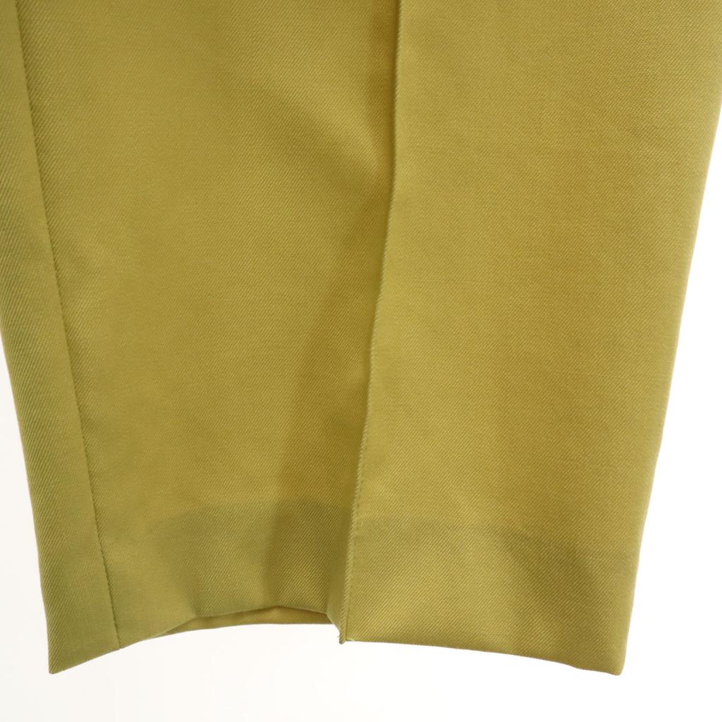 UNITED TOKYO made in Japan Side fastener Wool pants 2 mustard Women Used