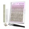 veyesbeauty Aliva Lash Clusters natürlich strahlender mühelos raffinierter Look Langlebig & Wiederverwendbar 140 Cluster 8-18mm
