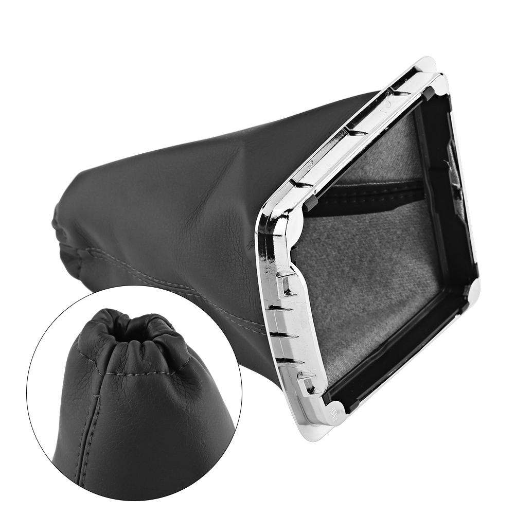 Dust Cover Case PU Leather Gaiter Boot Cover Car Gear Shift Knob Gaiter Boot Cover Case for Ford Focus 2005-2017 Accessories