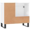 Vidaxl Bathroom Cabinet, White, 65X33X60 Cm, Wood-Based Material