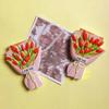 Simulated Bouquet Refrigerator Magnet Resin Flower Fridge Magnet Home Office Kitchen Cabinet Locker Whiteboard Decoration