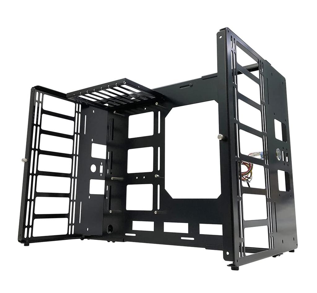 Shinwa Sangyo Nagao Seisakusho 3way Open Frame Stack Type Black SS-NFRAME-STACK (painted)