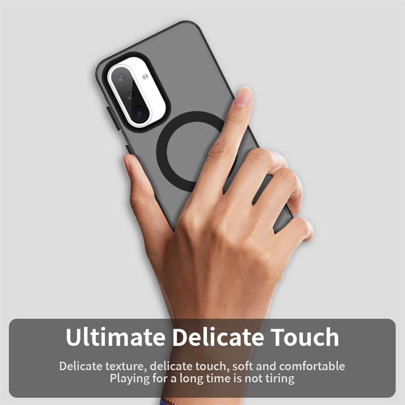 For Samsung Galaxy A36 5G Case Magsafe Wireless Charging Cover Samsung Galaxy A06 A16 A26 A36 A56 5G Matte TPU Phone Case Bumper