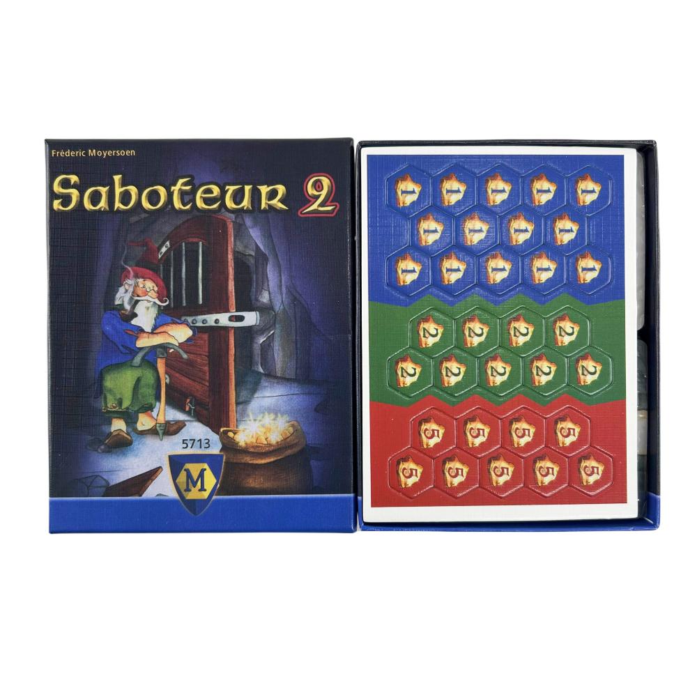 Karetní hra Saboteur, stolní hry, zábavné pro rodiny, párty, deskové hry, edice 1 a 2