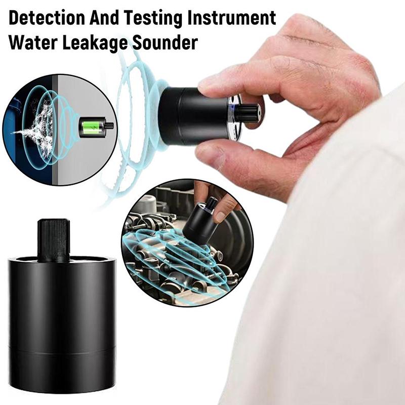 Portable Water Leak Detector Multi-Functional Sound Collector Suitable For Leak Detection Of Various Construction Pipe