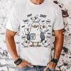 Funny Dad Seagull Shirt, Dad Dad Dad Tee, Father’s Day Gift For Dad, Tired Dad Life Bird Shirt, Cute Dad Gift