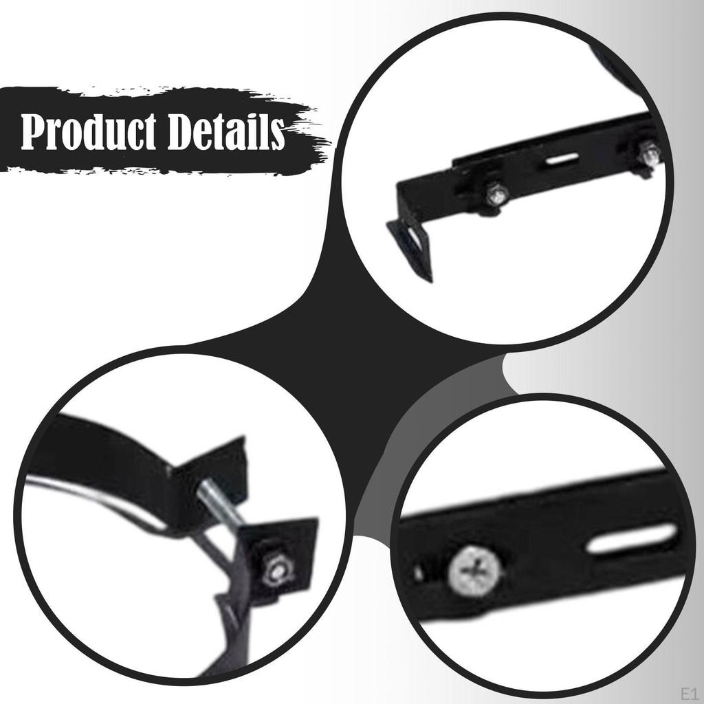 Chimney Pipe Bracket Hanger Easy To Install Sturdy Portable Fireplace Flue Liner Clamp Wall