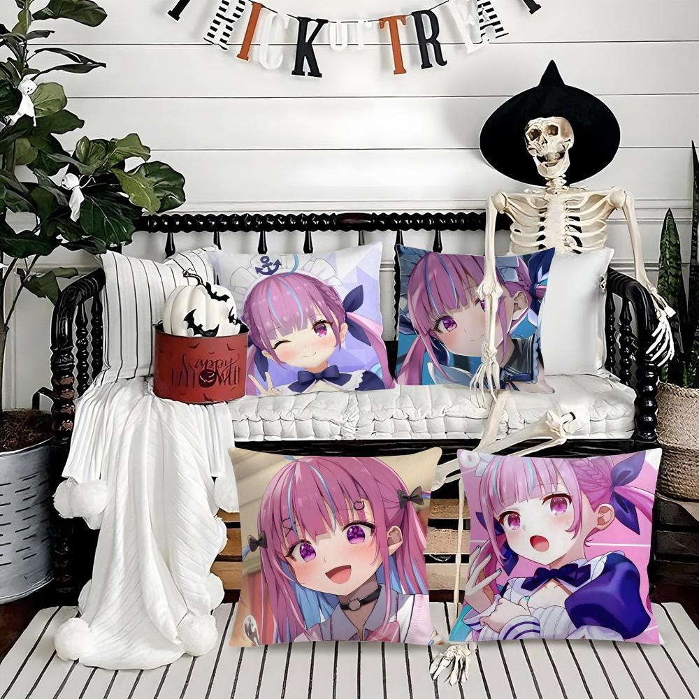 Virtual Idol Singer T-Tokino Sora Pillow Case Printing Pillowcase Living Room Sofa Cushion Cover Bedroom Room Decor