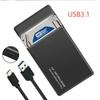 2.5" SATA HDD SSD Enclosure With 5Gbps Transfer Speed USB3.1 Hard Drive Case for SSD USB 2.0 3.0 External Storage Mobile Adapter