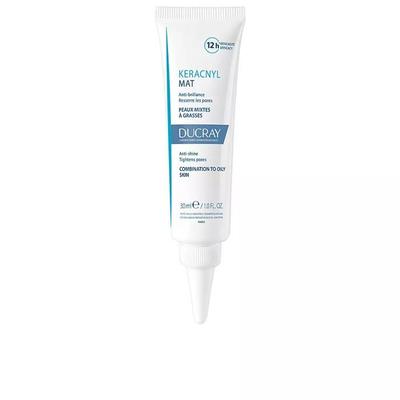 Crème matifiante - Ducray - Keracnyl - 30ml - Non gras - Pour peaux grasses et acnéiques