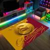Tappeto in Velluto di Cristallo Design Galatasaray FC Accogliente Non?Tappeto Stampato Antiscivolo per Camera da Letto Soggiorno Ingresso
