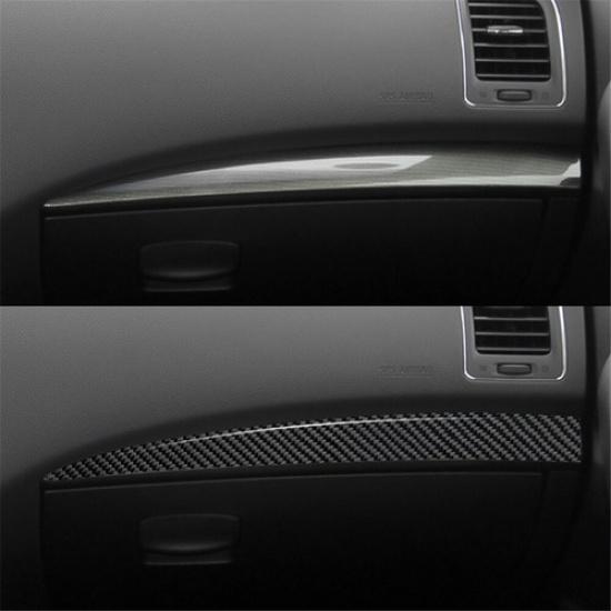Carbon Fiber Passenger Side Dashboard Cover Trim For Nissan Altima Sedan