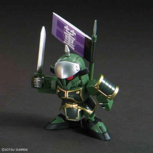 SD Gundam BB Senshi No. 407 Dong Zhuo Zaku & Troops (Dong Zhuo Army) Pre-Colored Plastic Model