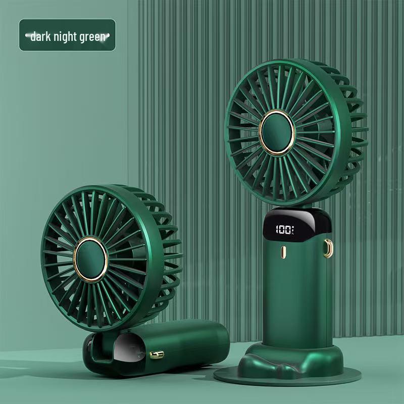 

Ultra-Quiet Foldable Five-Speed Handheld Humidifier & Fan with Long Battery Life 188*90*46.5
