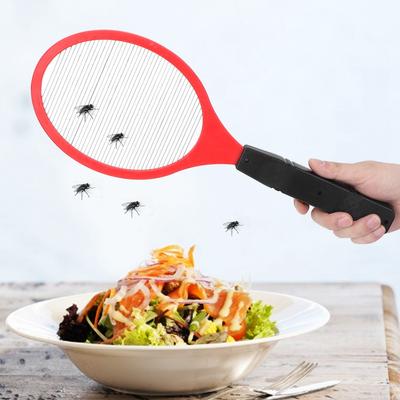 Bug Racket Electric Bug Swatter Cordless Battery Power Electric Fly Mosquito Swatter Bug Racket Insects Killer