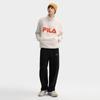 Fila Original Fashion Simple Retro Trendy Comfortable Versatile Loose Warm Fleece Pullover Sweatshirt Men Sweatshirt F11U549201FIV