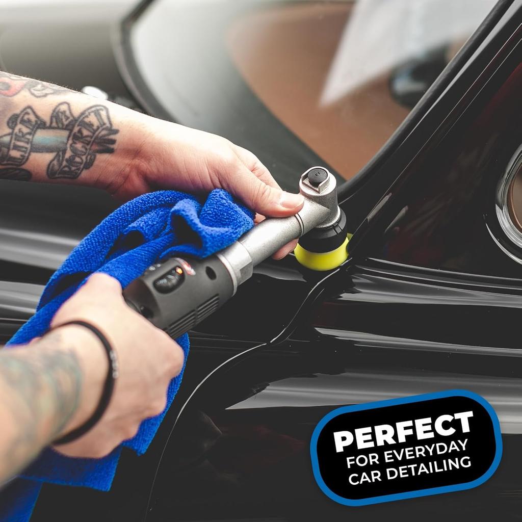 The Rag Company - Edgeless 365 Microfiber Towels (10-Pack) Premium 70/30 Blend, Professional Polishing, Wax Removal, Auto Detailing, 365gsm, 16in x