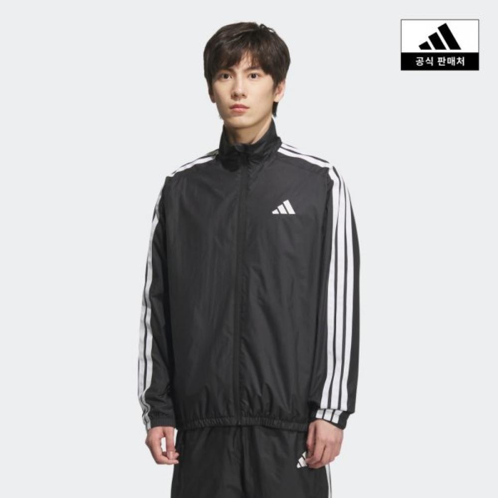 Adidas Must Have 3 Stripe Brushed Tricot Wind Jacket Ka1290