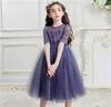 Honey baby Lace Junior Dress for Perfect for Flower Girl Princess Piano Kindergarten Entrance and Special Occasions Children's Dress, Kids' Dress,