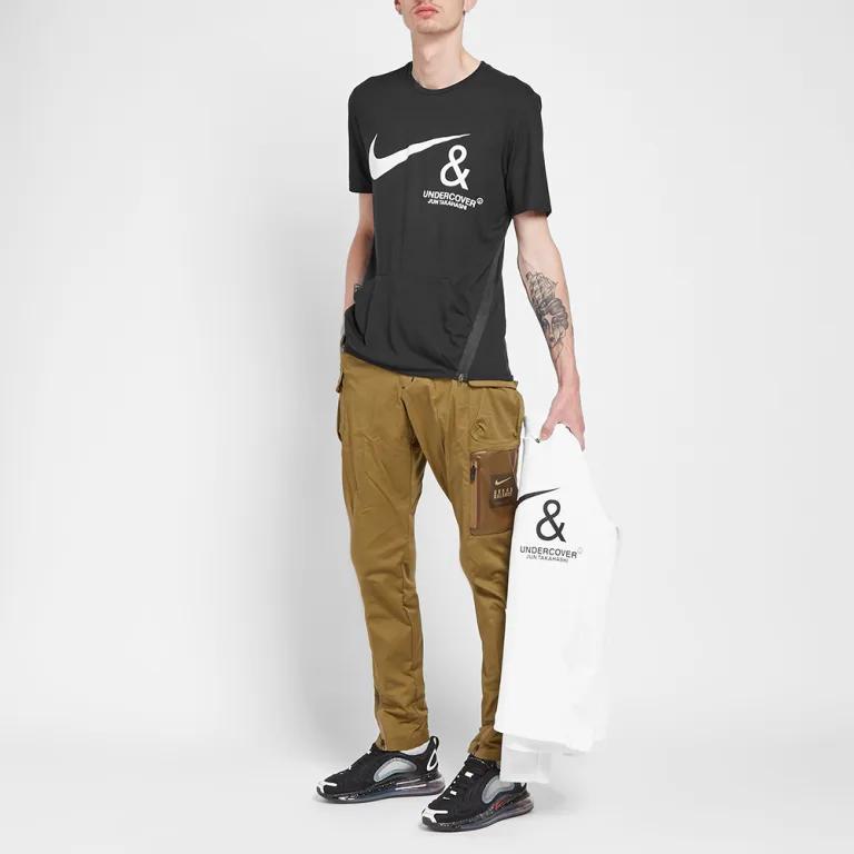 Nike x Undercover NRG Pocket Tee Black Men Streetwear CD7526-010