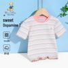 Classic Teddy Girls' Striped Short-Sleeve T-Shirt