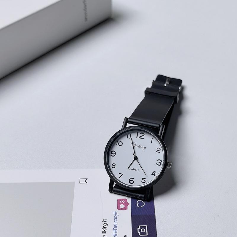 Cold Wind Niche Design Student Junior High School Orgasm Flow Quartz Watch, Simple Quartz Men And Women Couple Watch