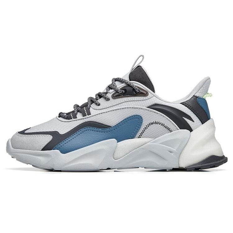 

New Anta Cushioning Anti-Slip And Wear-Resistant Low-Top Casual Shoes Men s Gray 912248875-1 40