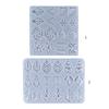 Leaves-shaped Earring Combination Earring Mold Epoxy Resin Jewelry Mold Resin Casting Pendant Mold Suitable