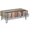 Vintage Style Solid Reclaimed Wood Coffee Table 100 X 50 X 38 Cm