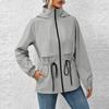 Jacket Women Waterproof Windbreaker Lightweight Rain Jackets With Pockets Packable Raincoats For Women With Hood