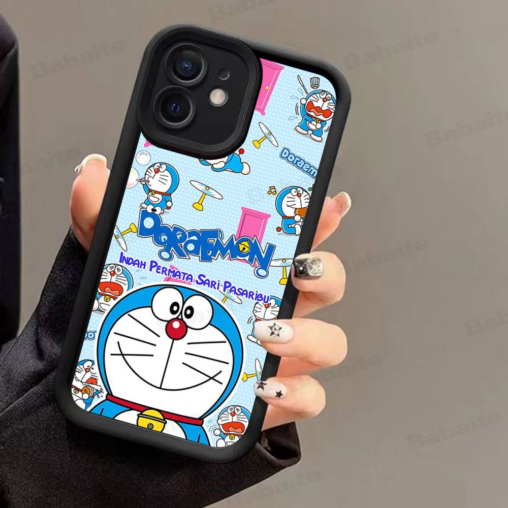 Cartoon D-Doraemons Phone Case For IPhone 17 16 E 15 14 13 12 11 Pro Max Plus Back Cover